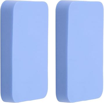 2Pcs Professional Table Tennis Rubber Cleaner Table Tennis Rubber Sponge Table Tennis Rackets Rubber Care Part