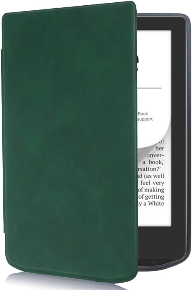 Compatible with Vivlio inkpad 4 Tablet case Full Coverage Ultra Slim Leather Cover Case with Folding Cover Rugged (Green)