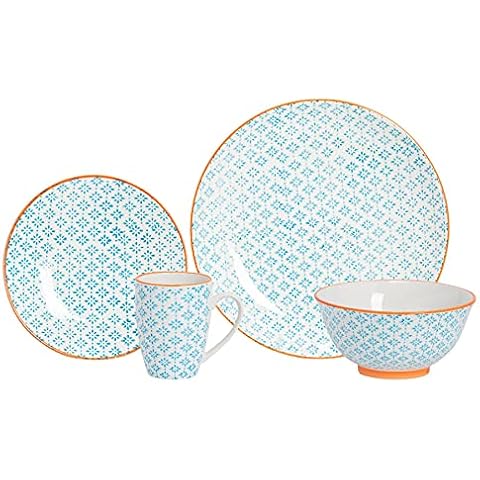 Nicola Spring 24 Piece Floral Dinner Set Cover