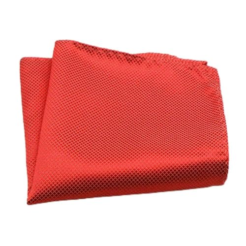 Serviette de poitrine carrée 21x21 cm et mouchoir homme à carreaux chic