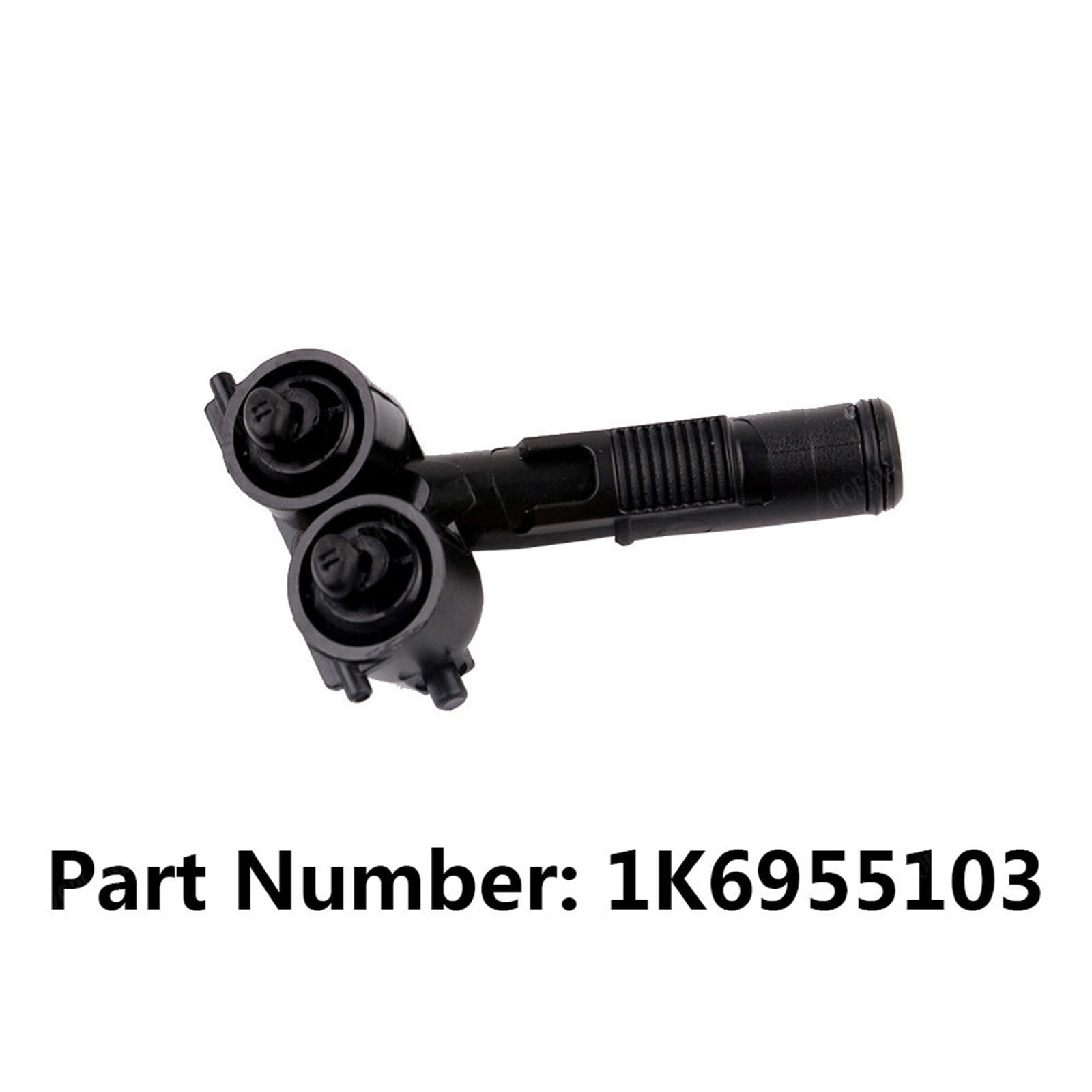 Boquillas limpiadoras de faros 2pcs Car Headlight Washer Nozzle Head Light Cleaning Water Sprayer Jet 1K6955103 1K6955104 para Golf 2004-2009
