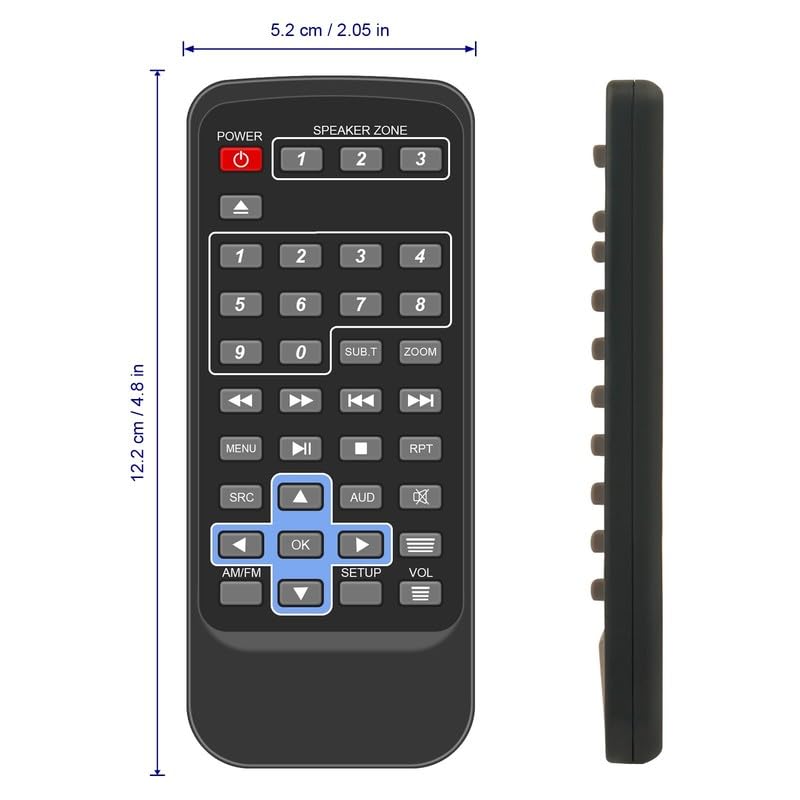 Replacement Keyless Remote Head Key Fob for Ford Fiesta 2013 FCC KR55WK47899 Part Number 164-R8042 164-R8043