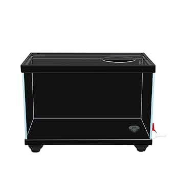 Amazon | 超白色ガラス亀 水槽 アクリルトップカバー付き亀 飼育