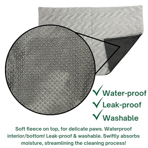 Forro de bandeja de lã - macio e durável para várias gaiolas (retângulo)