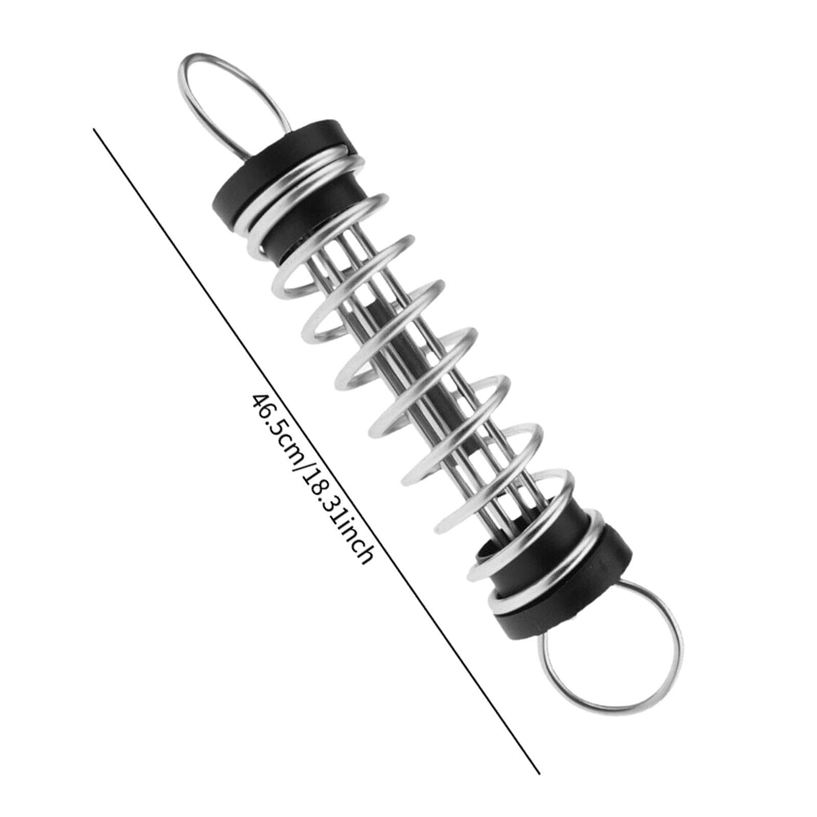 Molla di Ormeggio Barche Damper Snubber Acciaio Inox Ammortizzatore Flessibile Accessorio Riduzione Rumore Protezione Ancoraggio Adatto per Uso, Lunghezza 46.5 Cm