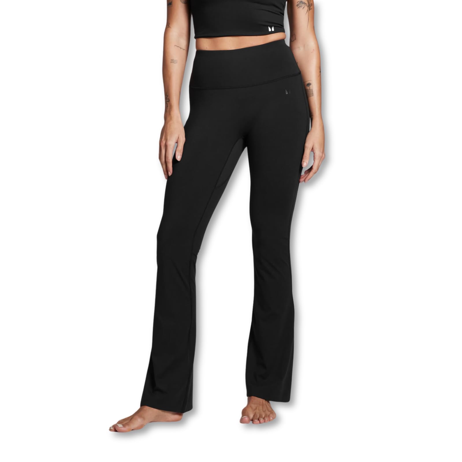 Myprotein Womens Training Tempo Flared Legging - Black