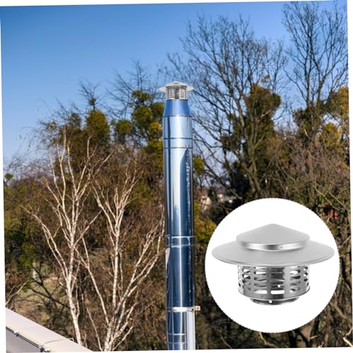 Protector de remate de tejado para mantener la chimenea de casa libre de agua 6
