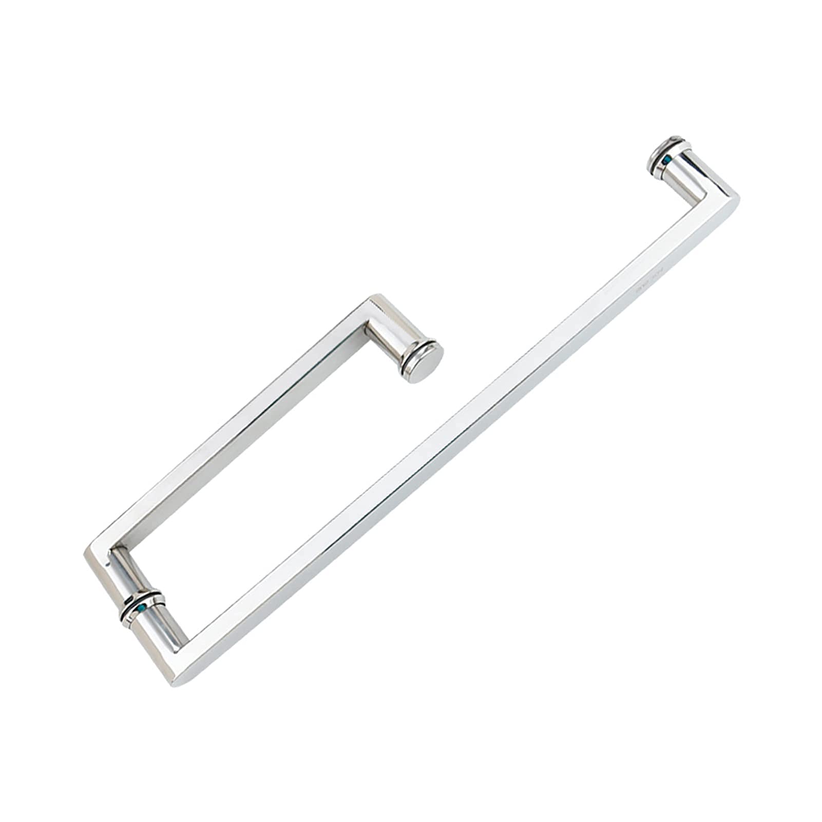 Poignée de porte en verre premium en acier inoxydable pour douche moderne
