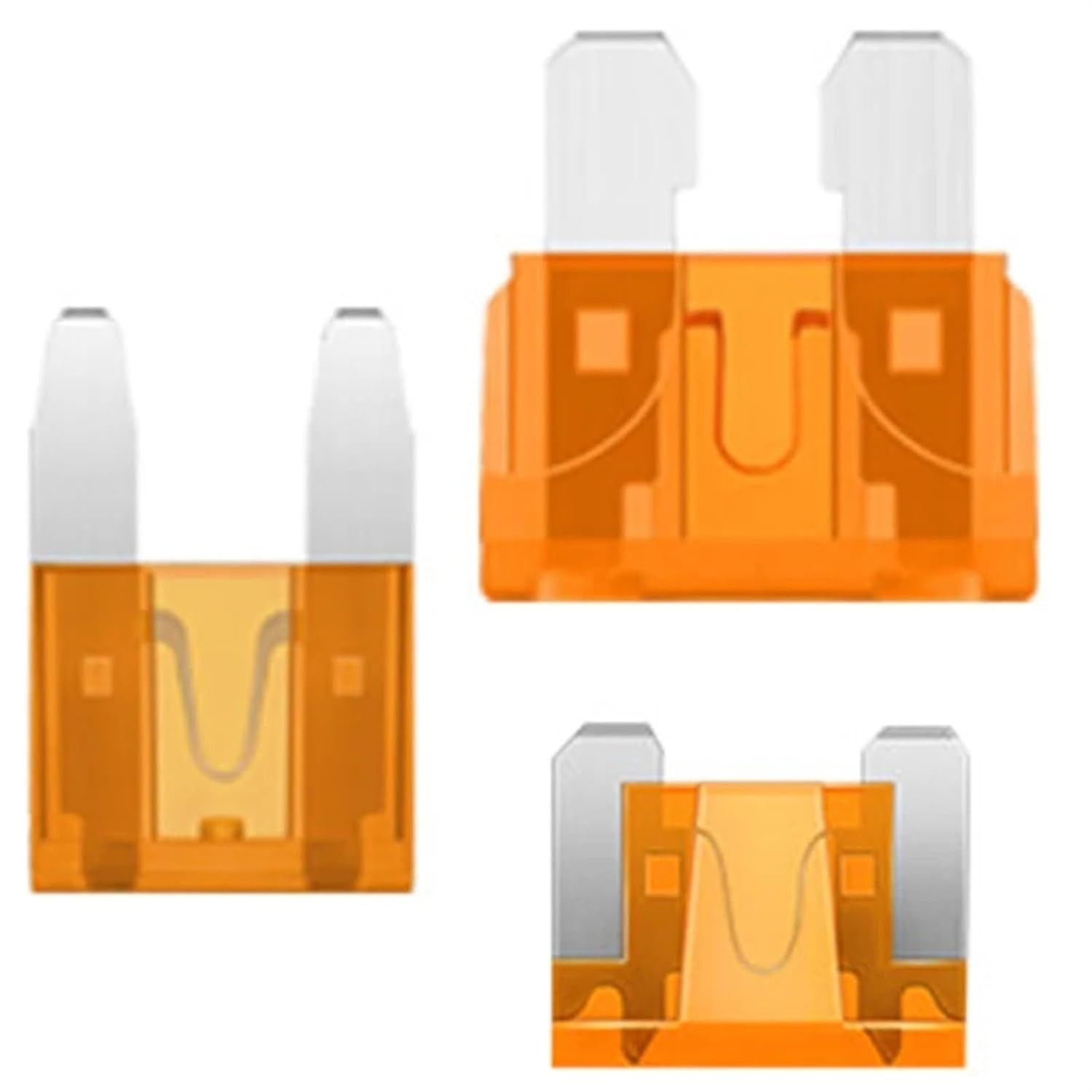 272pcs Automotive Car Fuses Kit Auto Blade Fuse Assortment Set Standard & Mini Low Profile Boat Truck SUV