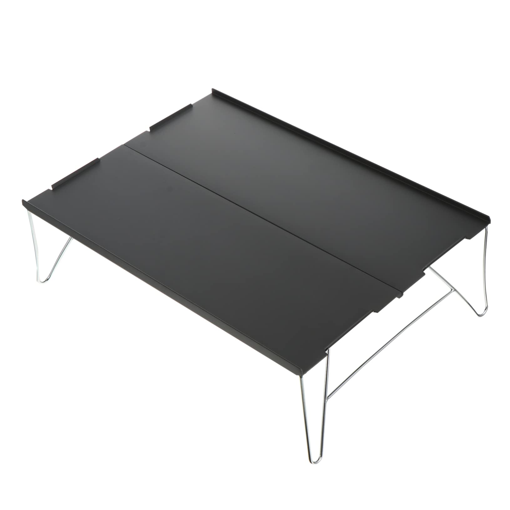 Table de camping pliable Toddmomy légère en aluminium avec pieds robustes