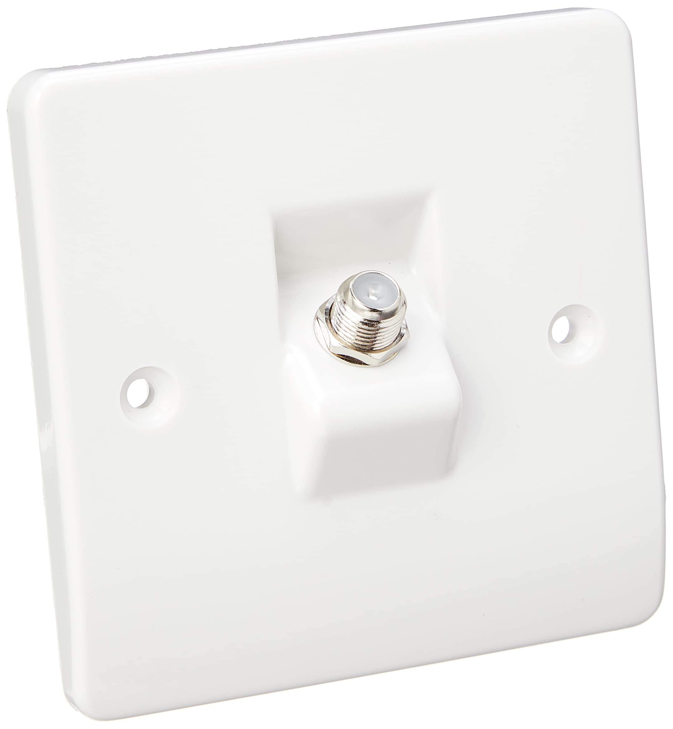 Mk White K3525whi 1-Gang F-Type Satellite Socket