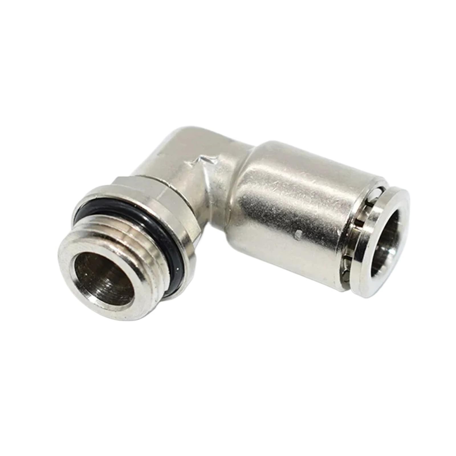 Conector rápido neumático codo L para solucionar fugas de aire G1/8