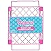 School Locker Organizer Kit - Accessories and Decoration Set with Mirror, Message Board, Bin, Rug and Shelf (Pink)