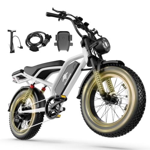 Electric eBike | Full Suspension | 1500W Peak Motor | 31/25 mph Top Speed | 25–70 Range | 48V 960/748 Wh Removable Battery | LED Headlights | 20/16-Inch All-Terrain Fat Tires |APP image 3