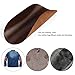 10Pcs Assorted Color Oval PU Leather Repair Patches for Sewing Elbow Knee Patches Clothing Accessories