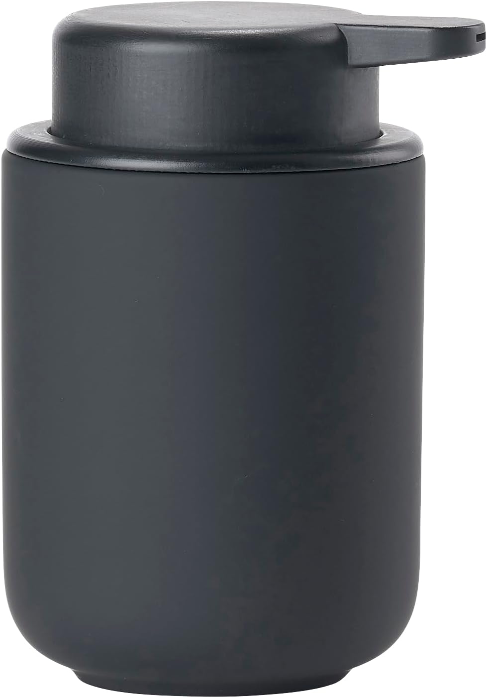Zone Denmark Ume Shampoo Dispenser in Elegant Black - Stylish and Functional Bathroom Accessory - H 5", Dia 3.3", 8 oz