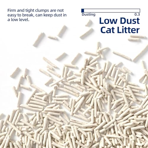 OPET Tofu Cat Litter with Odor Control, 17 lb Clumping Cat Litter, Ultra Absorbent, 100% Natural Ingredients, Flushable| Dust Free| Low Tracking (Fresh, 17 lb) - Image 6