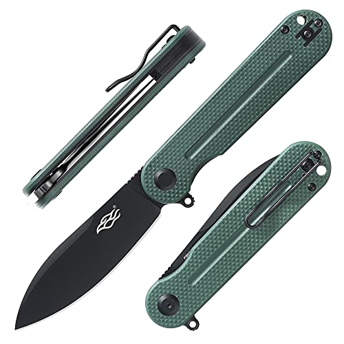 Firebird GANZO FH922PT-GB Cuchillo Plegable de Bolsillo Hoja de Acero D2 85mm G10 Mango Antideslizante con Clip Camping Caza Pesca Cuchillo de Bolsillo al Aire Libre 109g (Verde) Firebird GANZO FH922PT-GB Cuchillo Plegable de Bolsillo Hoja de Acero D2 85mm G10 Mango Antideslizante con Clip Camping Caza Pesca Cuchillo de Bolsillo al Aire Libre 109g (Verde)