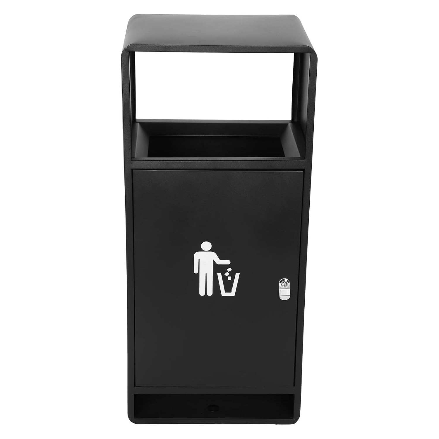 Outdoor Waste Container Public Street Regular Waste Storage Bucket with Removable Bin Large Capacity for Office Hotel Lobby Patio