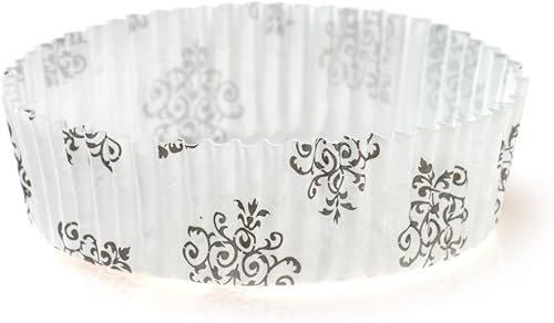 Miniatura 2 de Panificio Premium - Tazas para hornear de 3.2 pulgadas, 4 onzas tazas de papel redondas regulares para hornear, perfectas para magdalenas, cupcakes