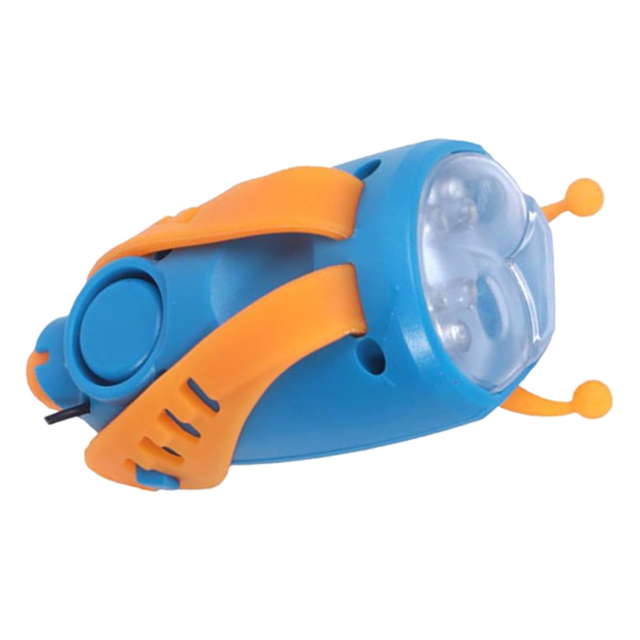 Happyyami 4pièces Lumière De Vélo USB Rechargeable avec Klaxon Lampe Adorable pour Garçon Fille Accessoire De Sécurité pour Cyclisme Et Nocturnes