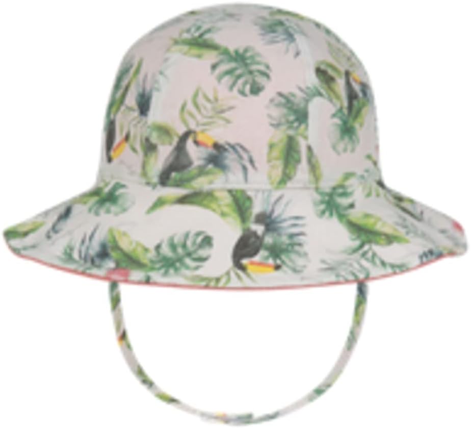 MILLYMOOK Baby Girls Cream Reversible Floppy HAT Kiki Size 0-12 Months 17 INCHES