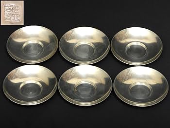 古錫 蔵六居造 錫製無紋四耳帯環茶心壺 茶道具 茶筒 古美術品 重さ910g 初代 秦蔵六 『純錫圓式茶壷』 ｜骨董品買取 緑和堂
