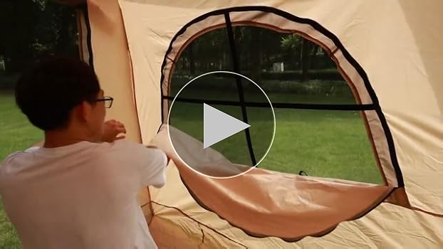 Amazon.com : 7.2' x 7.2' Inflatable Tents for Camping, Easy
