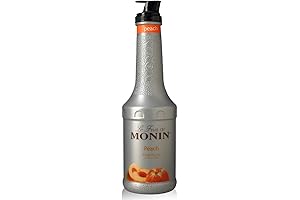 Monin White Peach Puree: Summertime Sweetness in a Bottle