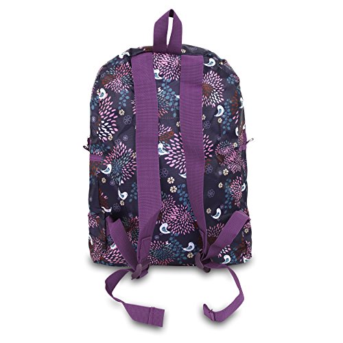 J World New York Buena Folding Backpack, Baby Birdy, 6 X 11 X 15.7 (H X W X D)3
