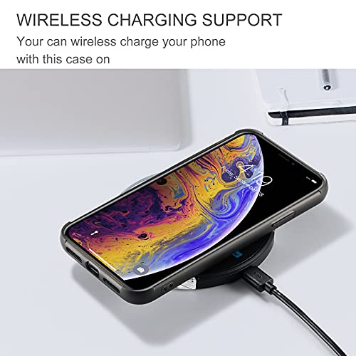 Coque de téléphone résistante aux chutes compatible iPhone XS portefeuille - 7
