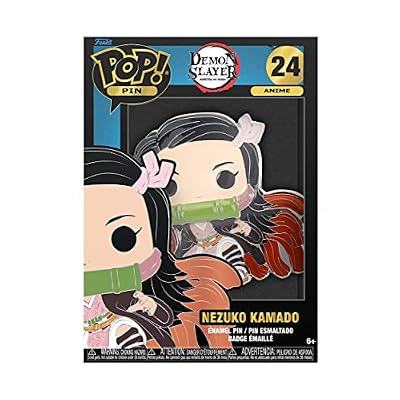 Funko POP Pop! Sized Pin: Demon Slayer - Nezuko Kamado, Multicolor (DMSPP0002)