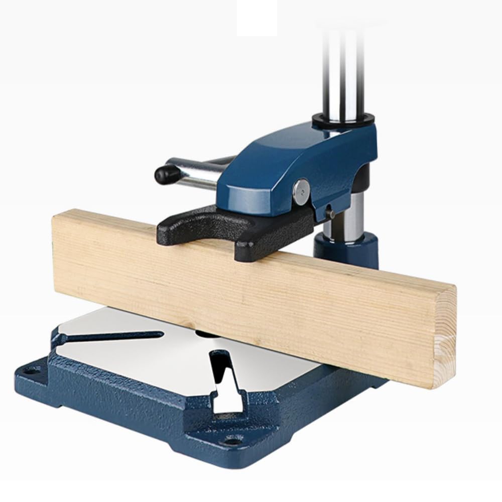 Taladro de Banco Pequeño, Tornillo de Banco, Tablero de Madera, Placa de Presión de Fijación Rápida, Banco de Trabajo, Abrazadera Multifuncional Universal(M)