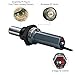 Steinel HG 5000 E Industrial Power Tool - 230 V heat gun with 28 cfm output, fully electronic temperature and airflow control, Intelligent motor and temperature control, LED temperature display showing selected and actual temperature, High Performance Heating Tool, long life brushless motor, 35012