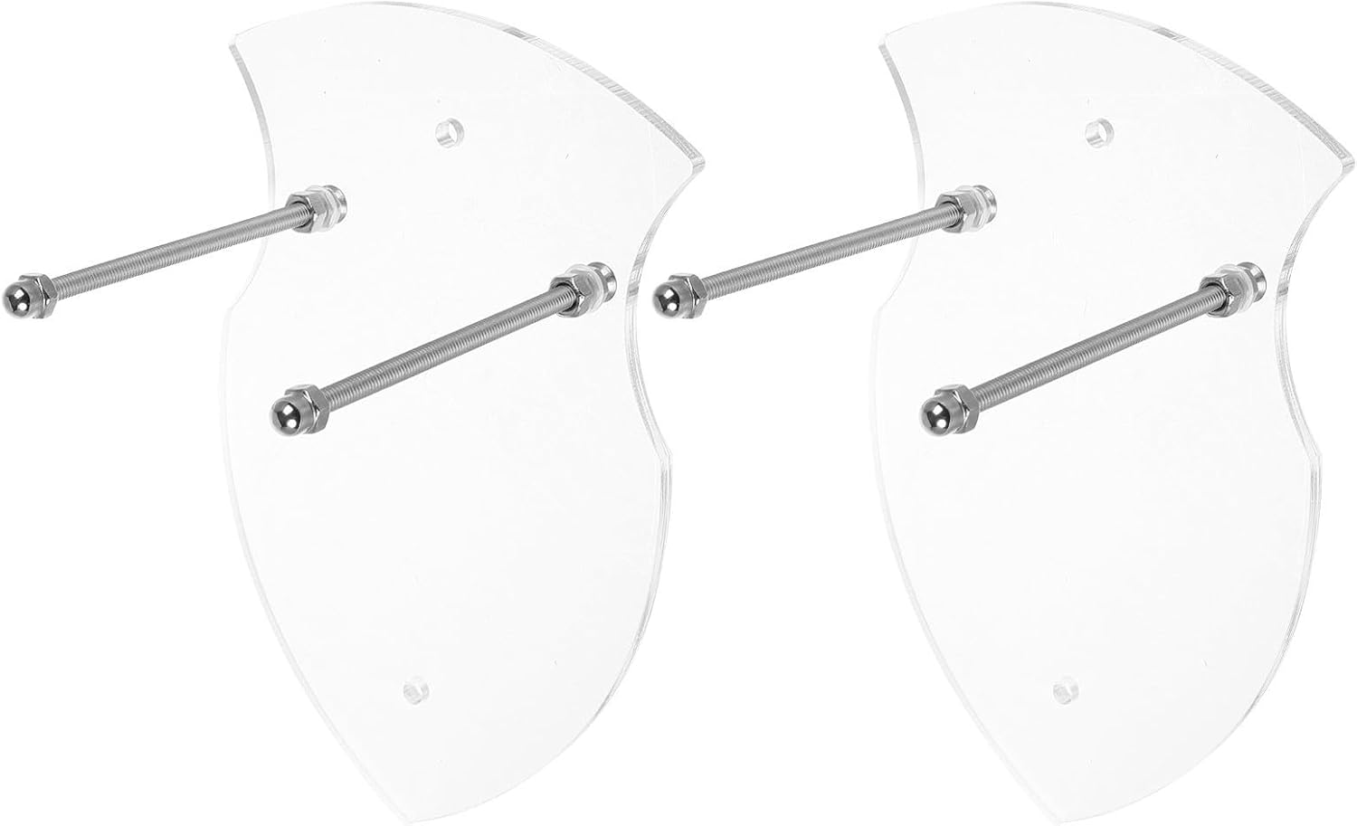 2pcs Detachable Wall Mounted Holder Rack for Collectors Home Display