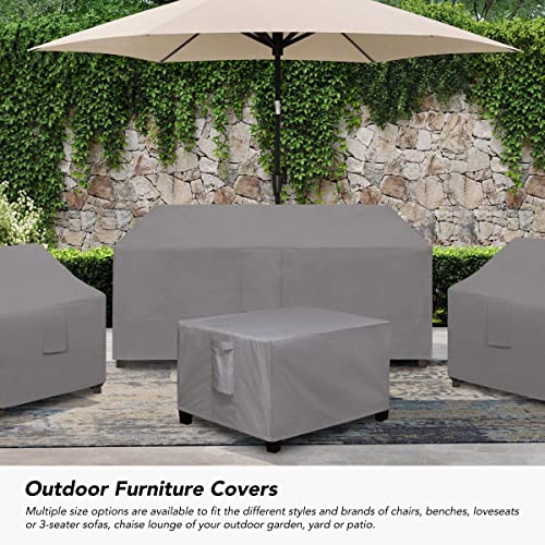 Easy-Going Rectangle Patio Ottoman Cover thumb #6