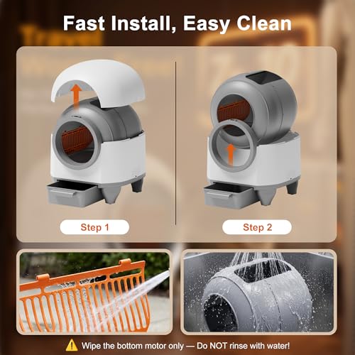Greesum UltraSmart AutoClean Rake Self-Cleaning Litter Box — view 7