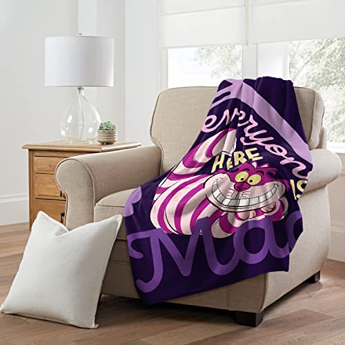 Cheshire Cat micro raschel throw blanket - Image 5
