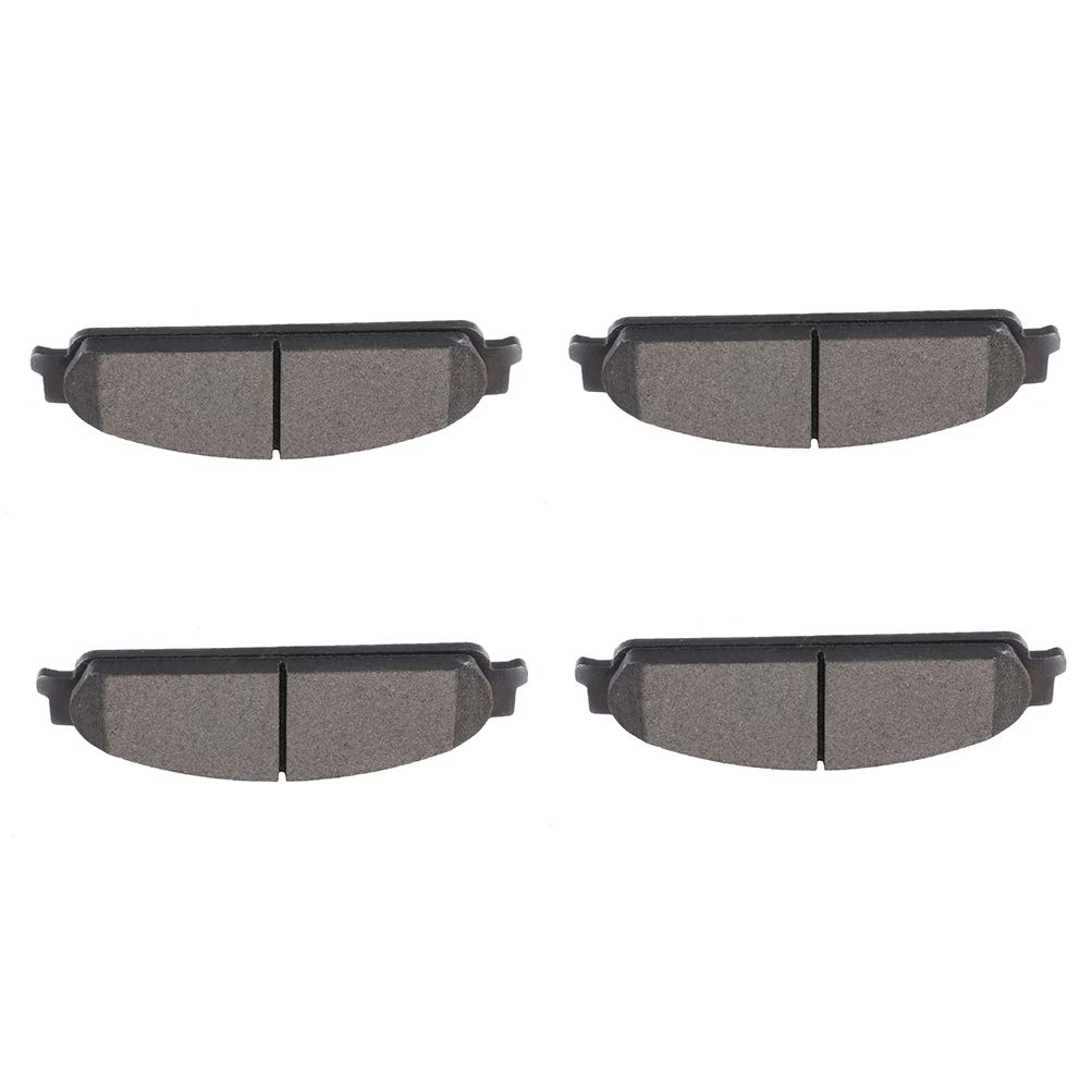 cciyu Ceramic Front Brake Pad Set Fit For 05-07 For Ford Five Hundred,Freestyle,08-09 For Ford Taurus,08-09 For Ford Taurus X,05-07 For Mercury Montego,08-09 For Mercury Sable