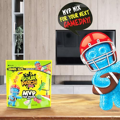 SOUR PATCH KIDS MVP Top Picks Mix Soft & Chewy Gummy Candy, 11 oz - image 6