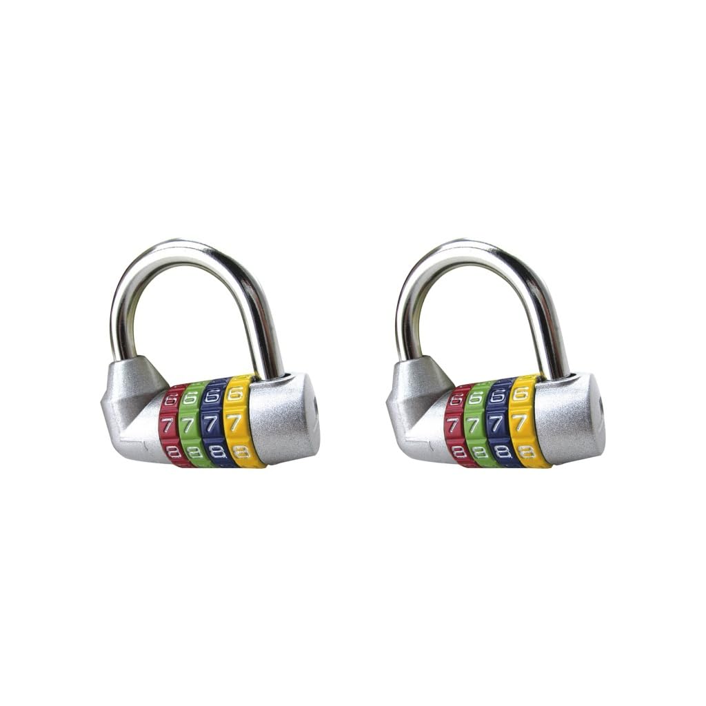 Cadenas à combinaison étanche 4 chiffres en alliage de zinc