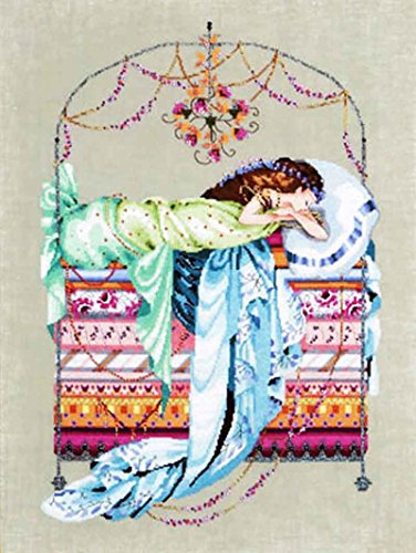 Sleeping Princess Cross Stitch Chart Md123 #TOP4