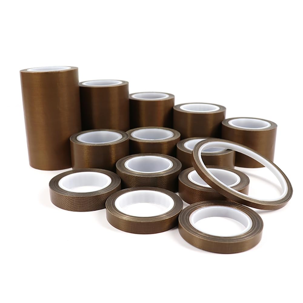 Nastro PTFE 10M 10-100mm 0.18mm Spess Indus | Più spesso stabile, lunga res. calore, anticorr., ignifugo, prot. stampo, lunga durata.(40mm)