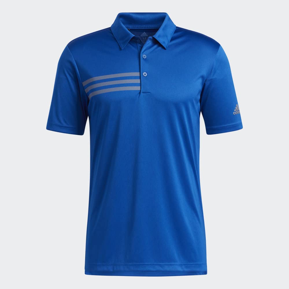 adidas Camiseta deportiva de 3 rayas para hombre (A324)