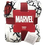  Primark Home - Manta de Forro Polar Supersuave de Spiderman con Licencia Oficial - Marvel Superheroes 120x150 cm