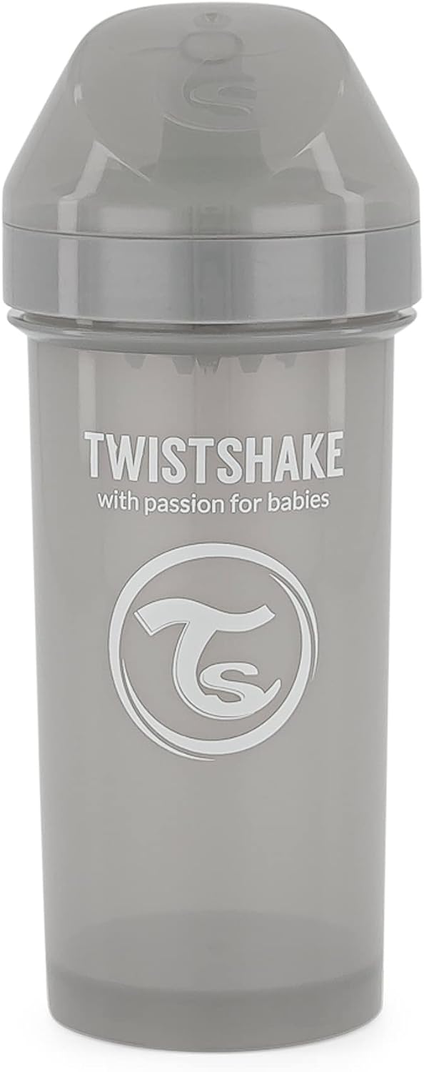 Twistshake Kid Cup - 360ml, Pastel Grey - Image 3