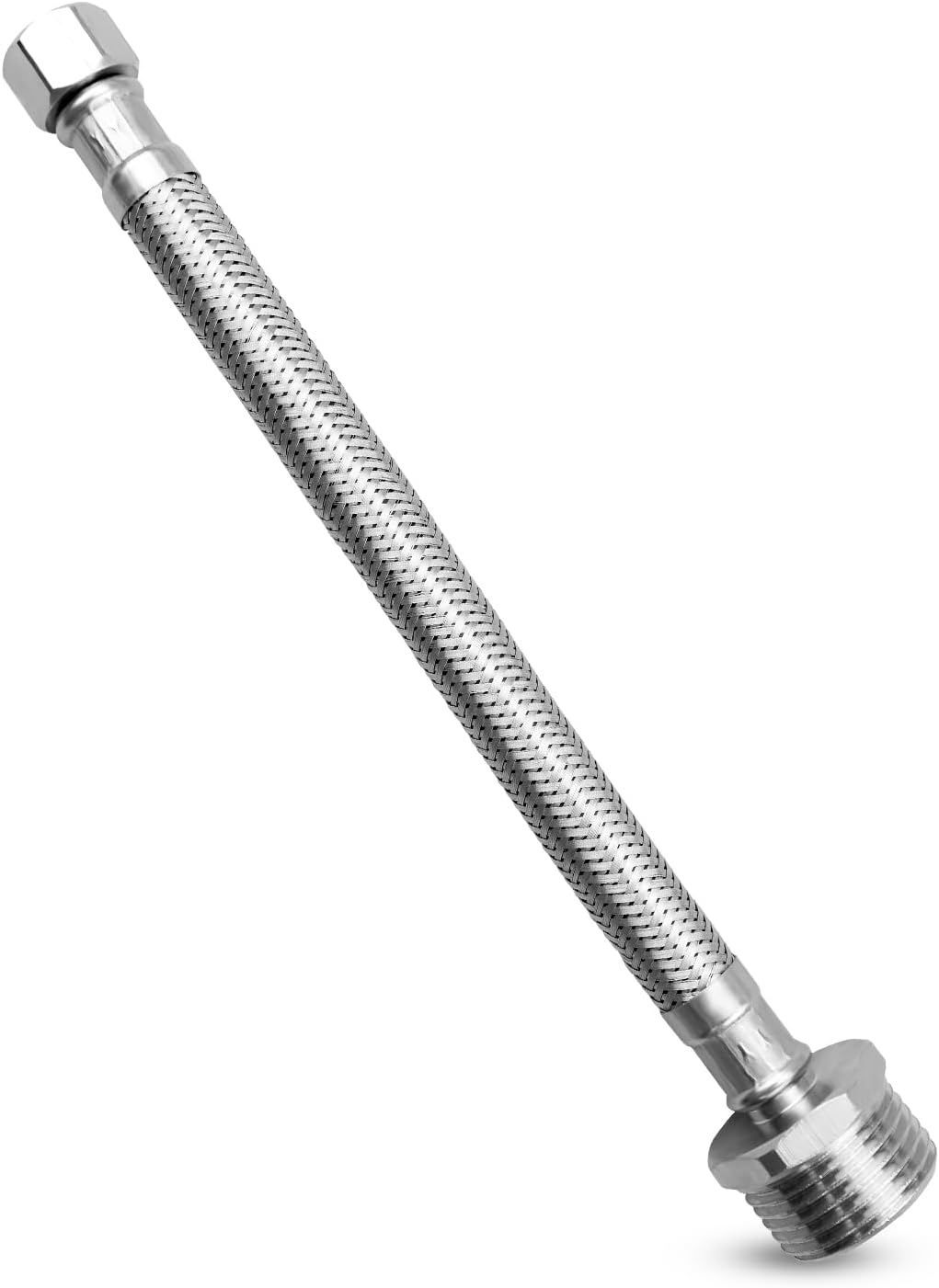 Dishwasher Stainless Steel Braided Water Flex Hose Supply Adapter Replace 00657349 657349 PD00058486 PS8731706 2693524 AP5618160 PS8731706 EAP873170 Fit for Bosch Thermador Gaggenau Model