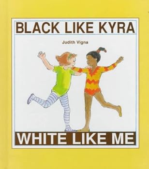 Hardcover Black Like Kyra, White Like Me Book