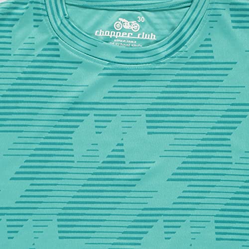 Image of chopper club Boys Sports T Shirts in Zipdry Fabric Regular Fit Moisture Wicking Polyester