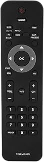 Controle Remoto de TV, Controle Remoto de Alta Sensibilidade para, Substituição de Controle Remoto de TV Inteligente de Resposta Rápida Com Distância de Controle> 8m